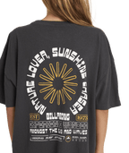 Billabong Sunshine Chaser Tee in OFF BLACK