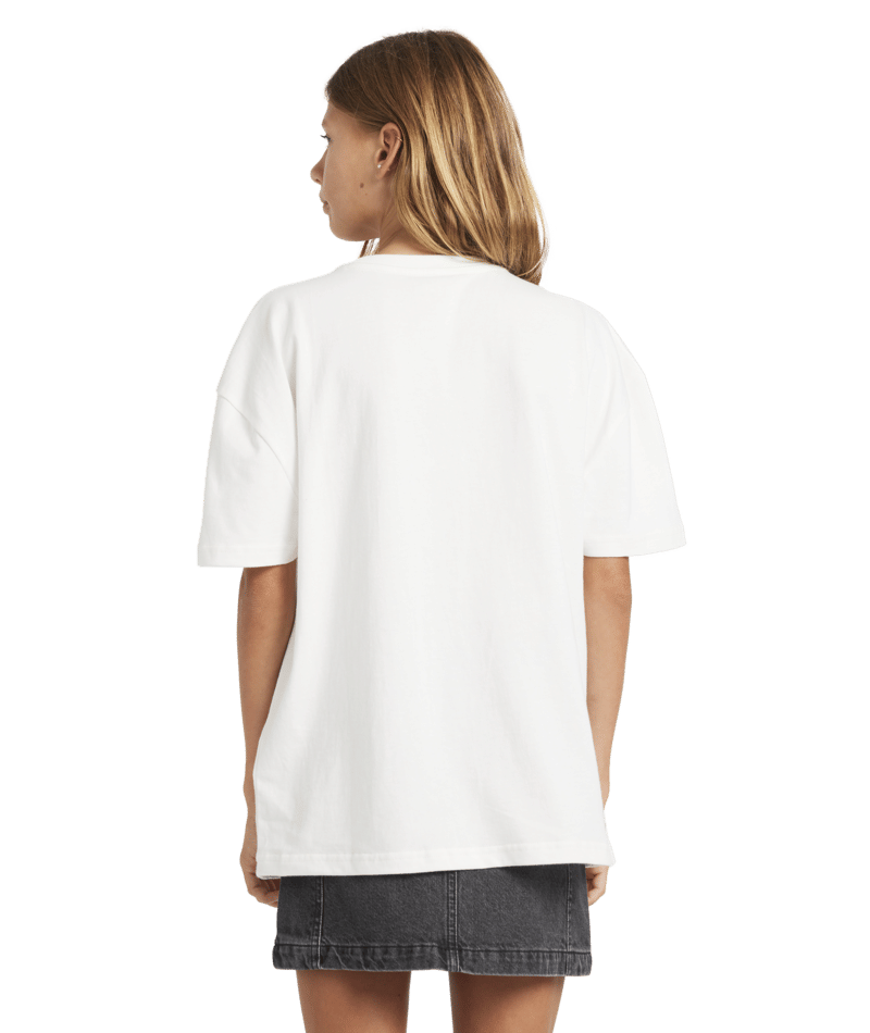 Billabong Setting Sun Tee in SALT CRYSTAL