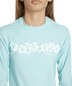 Billabong Heat Wave Ls Sunshirt in SEA MIST
