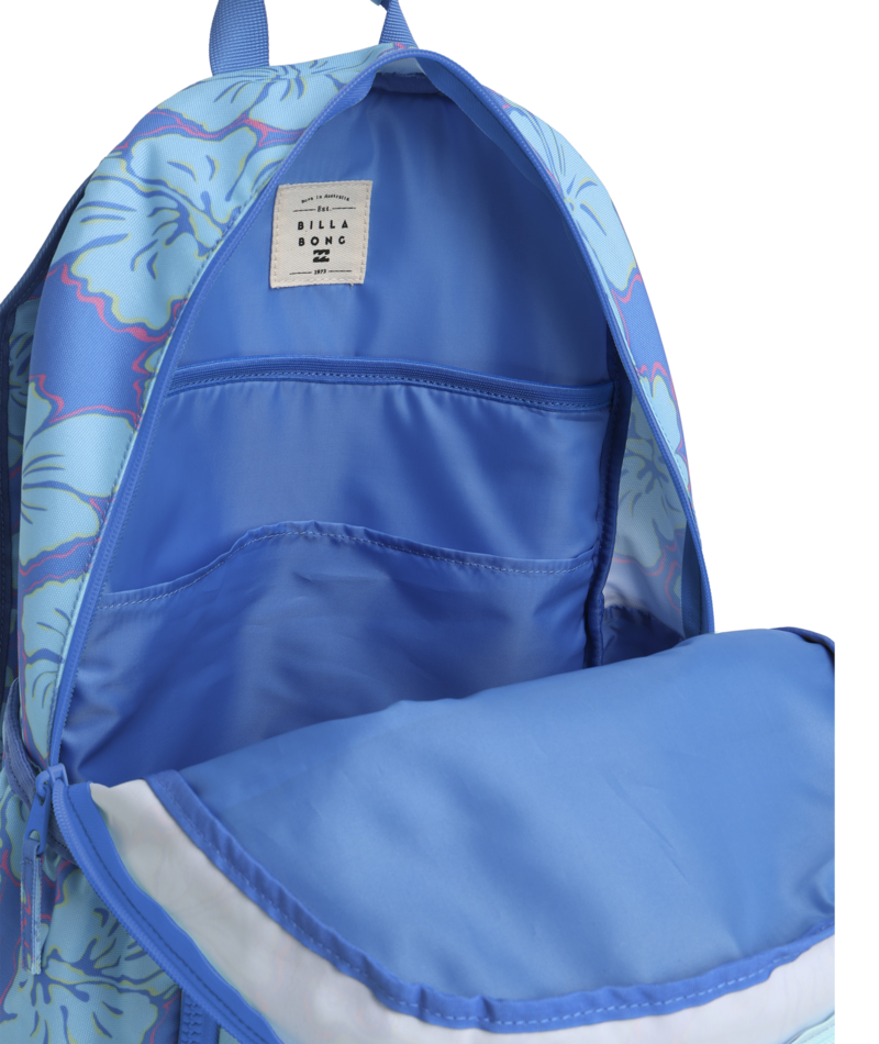 Billabong Happy Hibiscus Roadie Jnr in TIDAL BLUE