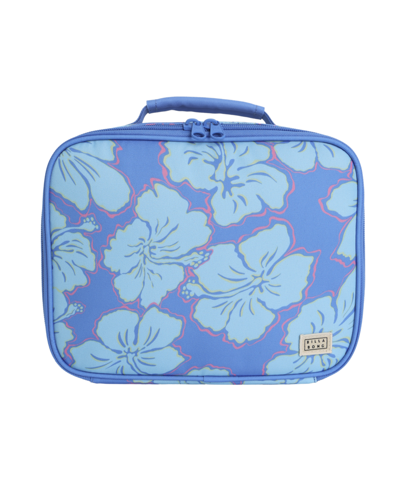 Billabong Happy Hibiscus Lunch Box in TIDAL BLUE