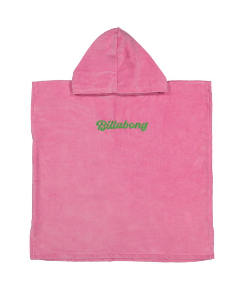 Billabong Billabong Groms Hoodie Towel in PARTY PINK