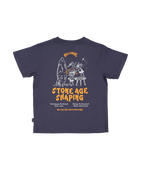 Billabong Groms Stone Age Ss Og in VINTAGE NAVY