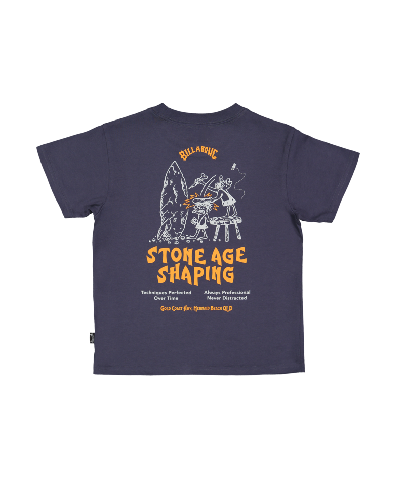 Billabong Groms Stone Age Ss Og in VINTAGE NAVY