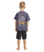 Billabong Groms Stone Age Ss Og in VINTAGE NAVY