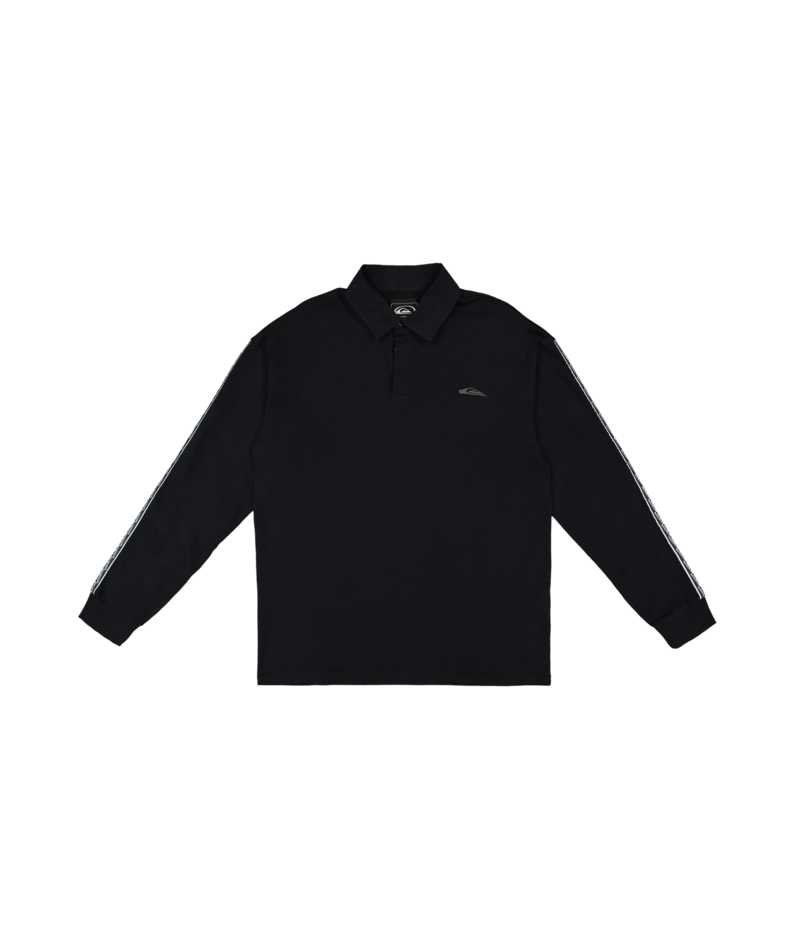 Quiksilver Pu-Tawhiro Ls Polo in BLACK