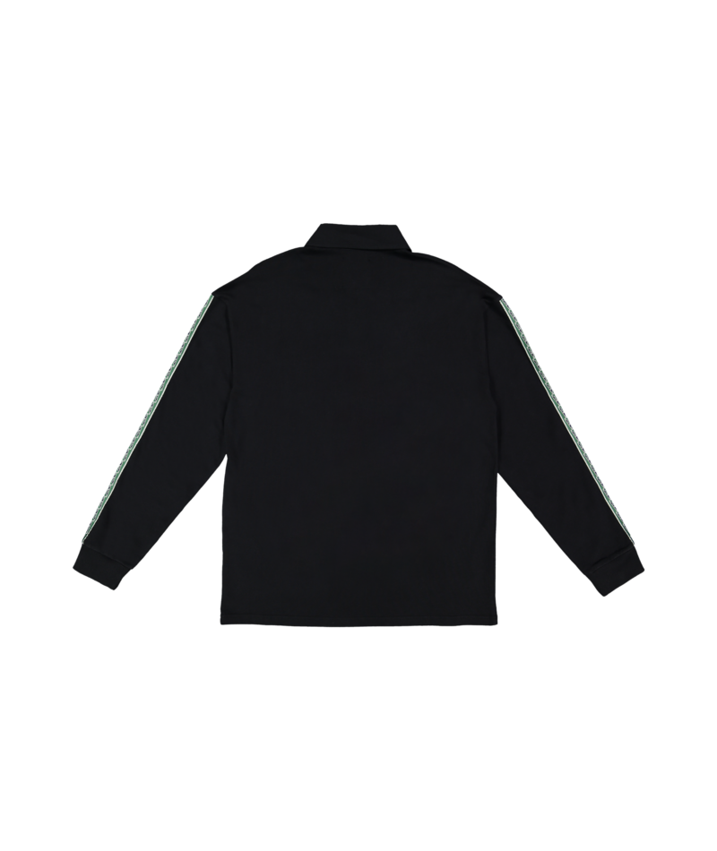 Quiksilver Pu-Tawhiro Ls Polo in BLACK