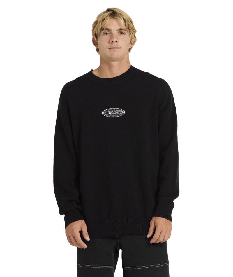 Quiksilver Mercury Work Sweater in BLACK
