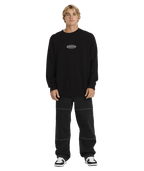 Quiksilver Mercury Work Sweater in BLACK