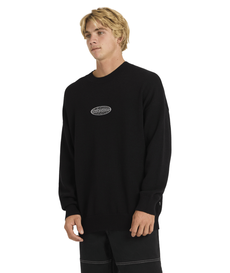 Quiksilver Mercury Work Sweater in BLACK