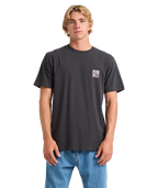 Quiksilver Og Box Logo Ss in TARMAC