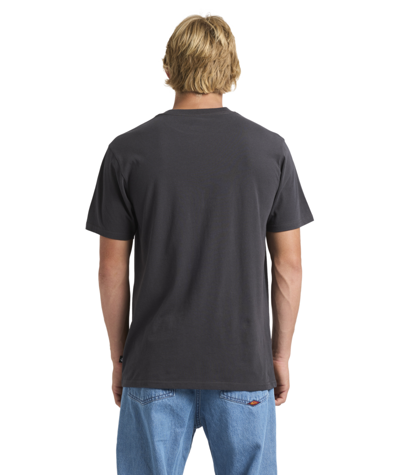 Quiksilver Og Box Logo Ss in TARMAC
