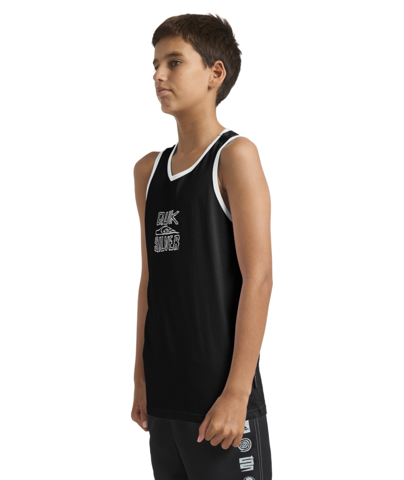 Quiksilver Lo Res Tank Yth in BLACK