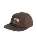 Quiksilver Affected Snapback Cap in MAJOR BROWN