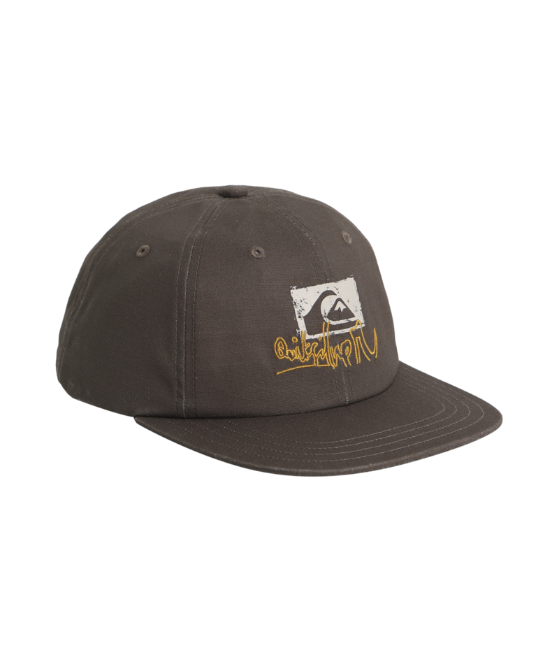 Quiksilver Affected Snapback Cap in MAJOR BROWN