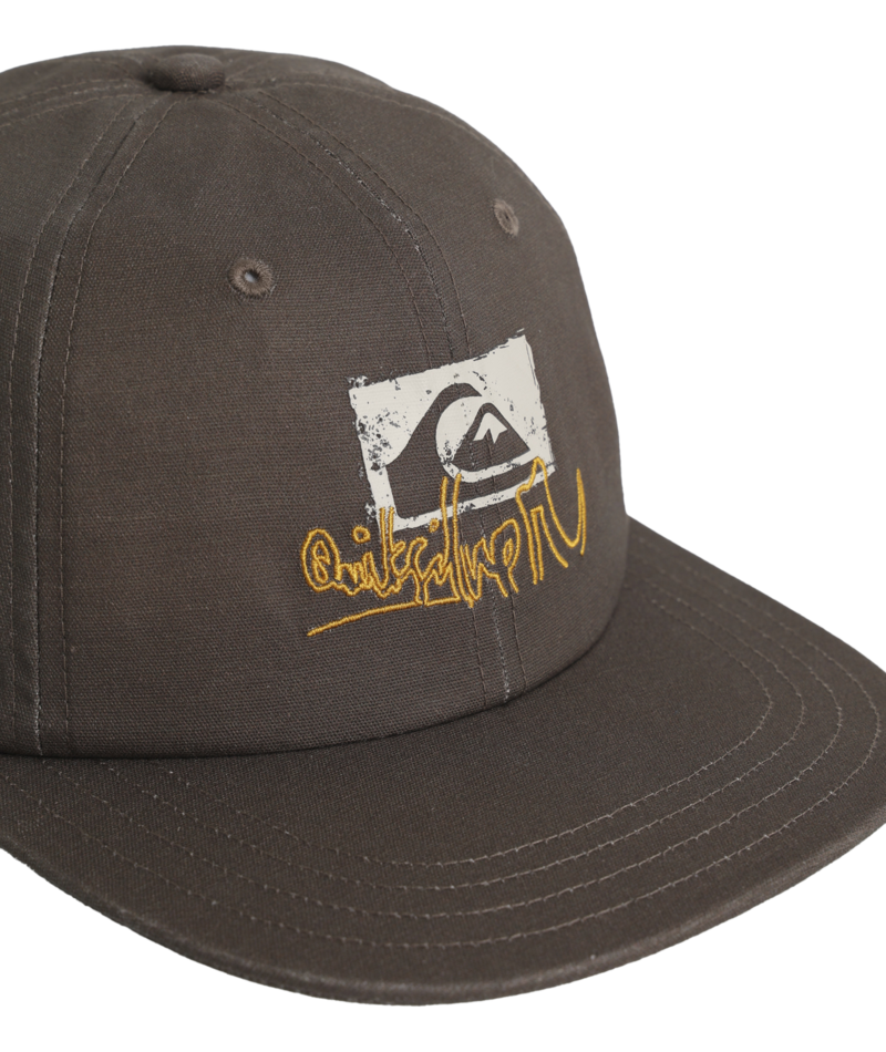 Quiksilver Affected Snapback Cap in MAJOR BROWN
