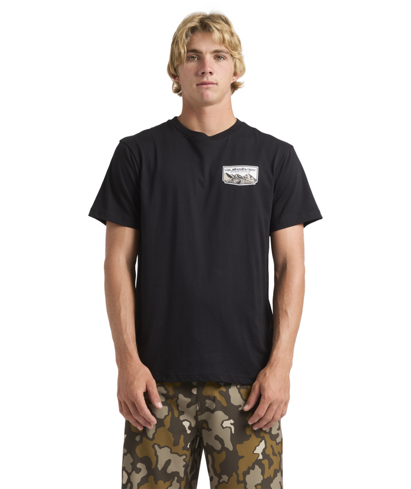 Quiksilver Ground Swells Ss in BLACK