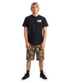 Quiksilver Ground Swells Ss in BLACK