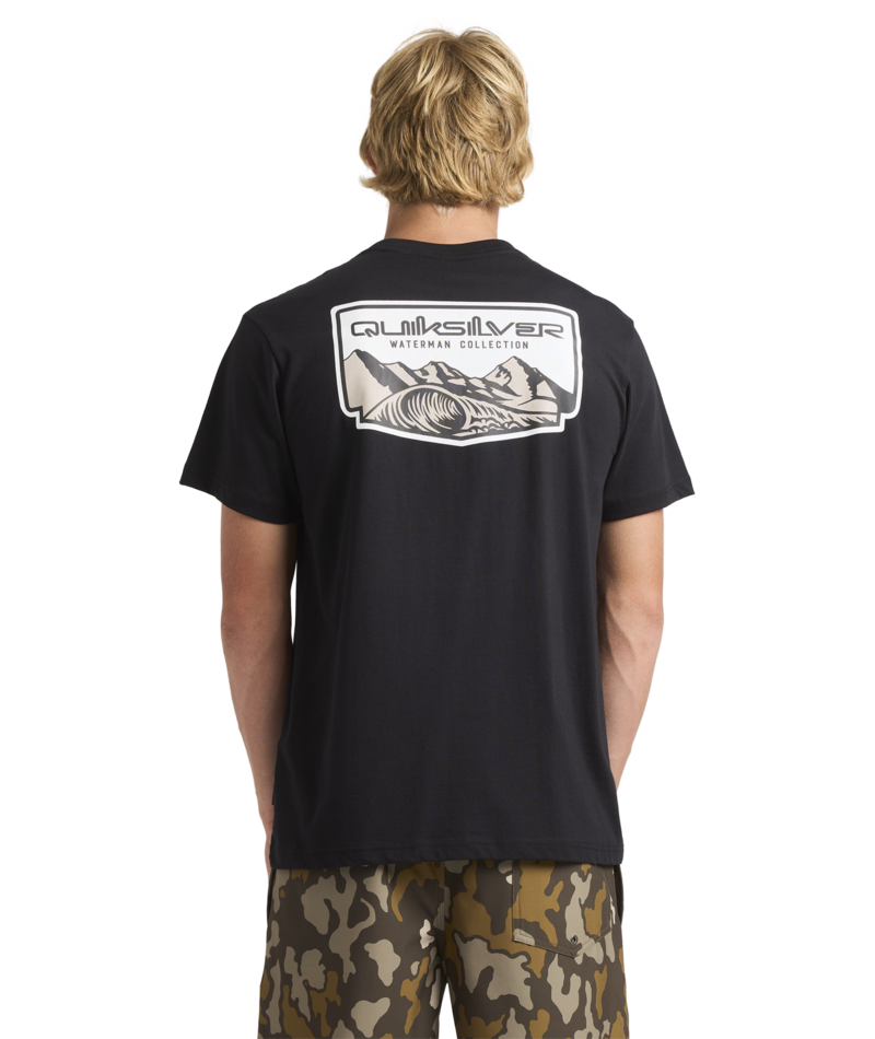 Quiksilver Ground Swells Ss in BLACK