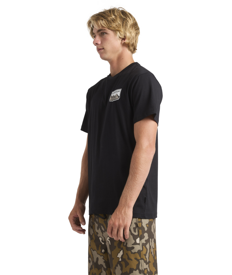 Quiksilver Ground Swells Ss in BLACK