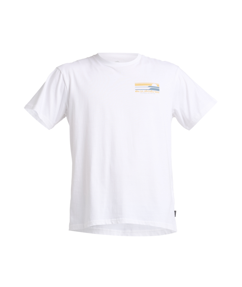 Quiksilver Stacked Horizons Ss in WHITE