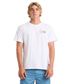 Quiksilver Stacked Horizons Ss in WHITE