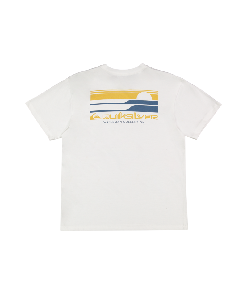 Quiksilver Stacked Horizons Ss in WHITE