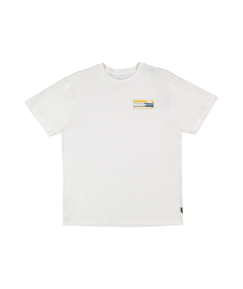Quiksilver Stacked Horizons Ss in WHITE