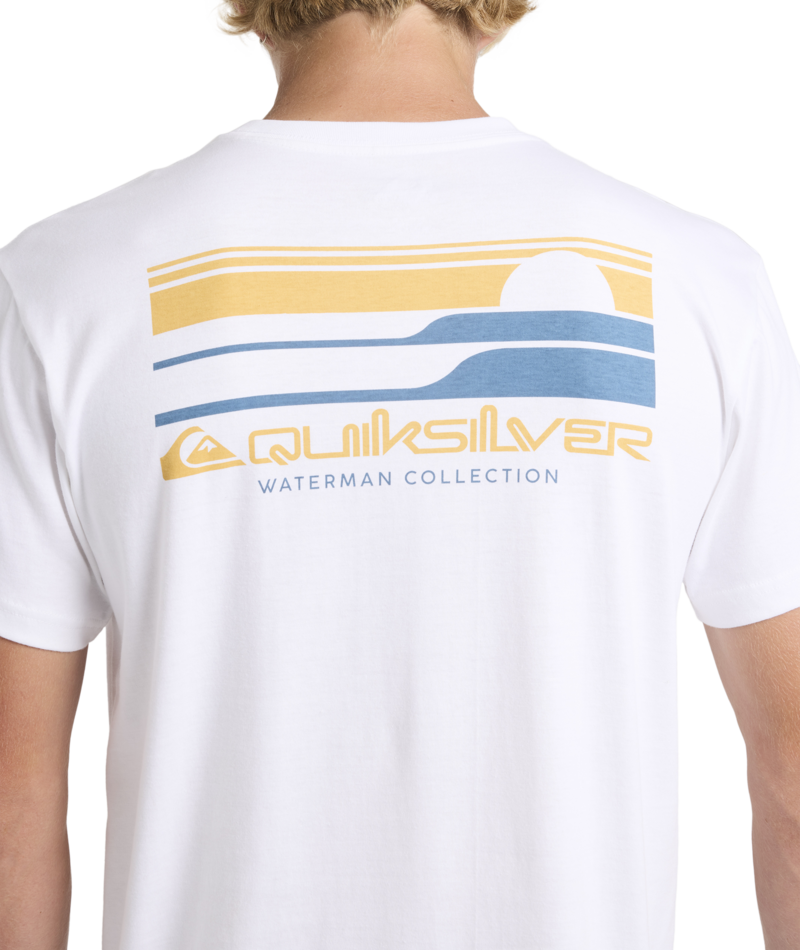 Quiksilver Stacked Horizons Ss in WHITE