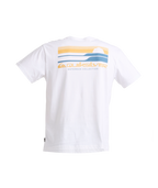 Quiksilver Stacked Horizons Ss in WHITE
