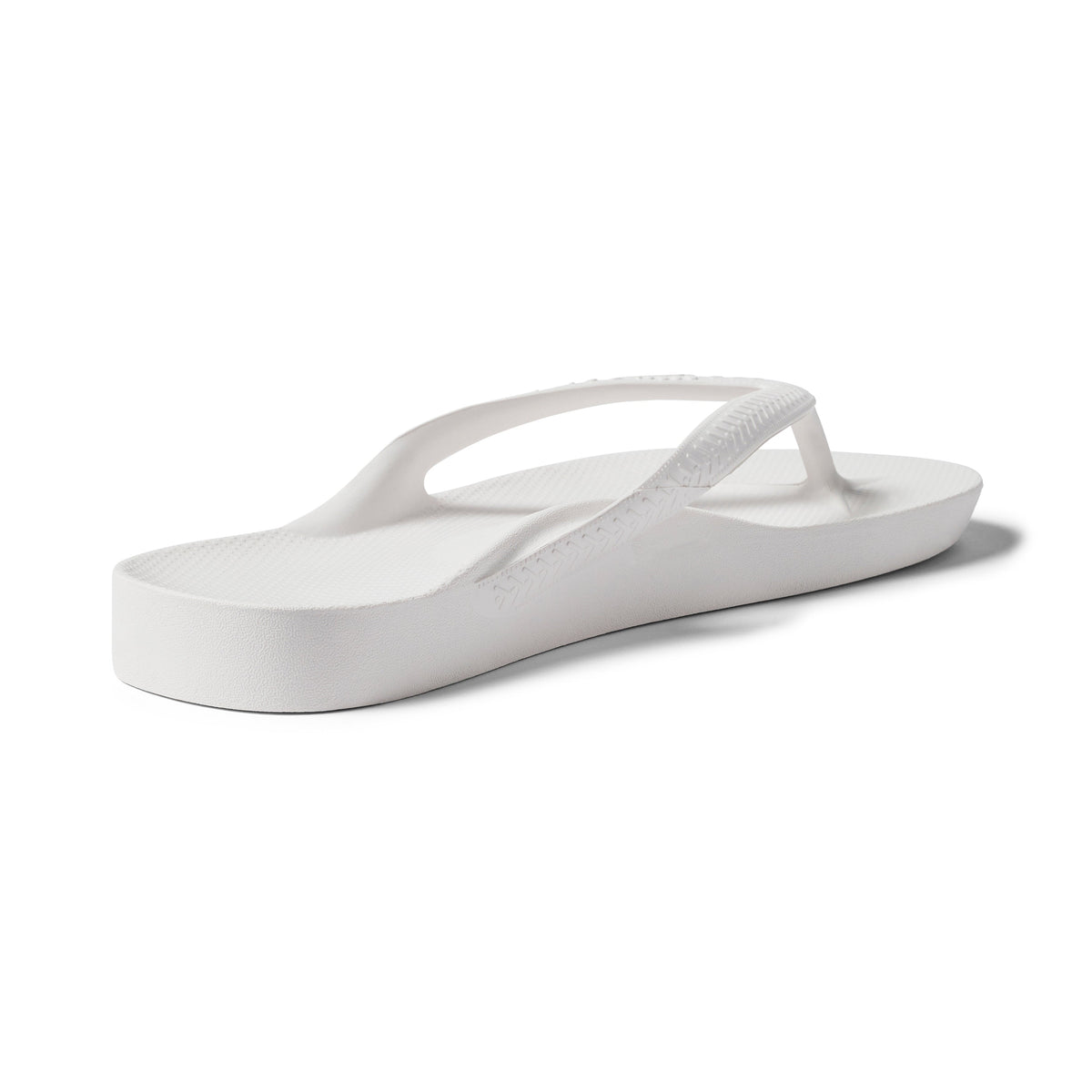 Archies Footwear Arch Support Thongs - Classic - White in Single