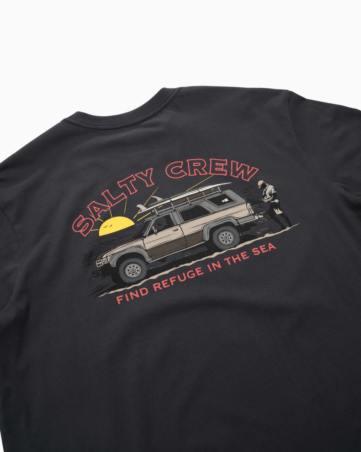 Salty Crew Get Ready Premium SS Tee - Coal in COAL
