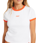 Roxy Sunny Rays Tee in WHITE