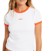 Roxy Sunny Rays Tee in WHITE