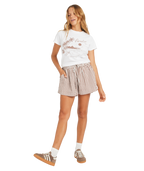 Roxy Delilah Check Short in COCONUT