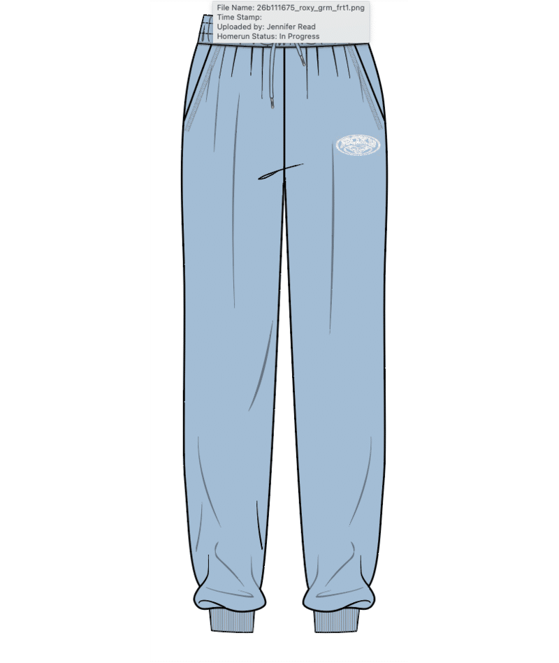 Roxy Dreamy Days Trackie Pant in SKY BLUE