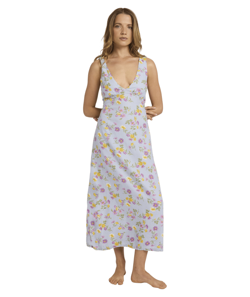 Roxy Wildflower Semi Tropic in MISTY BLUE