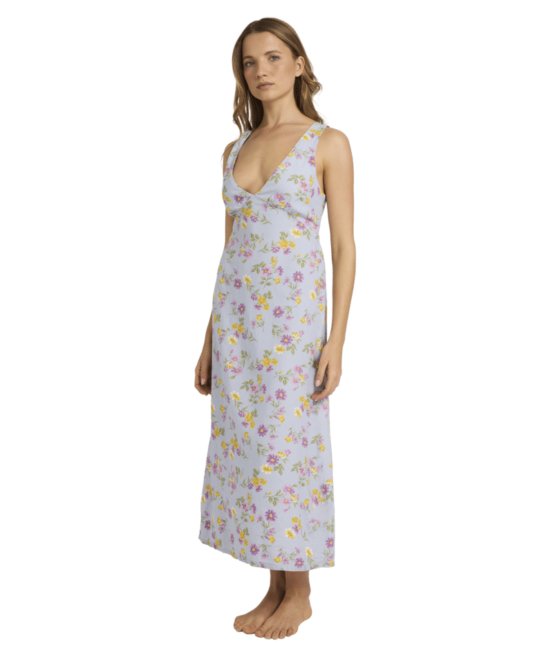 Roxy Wildflower Semi Tropic in MISTY BLUE