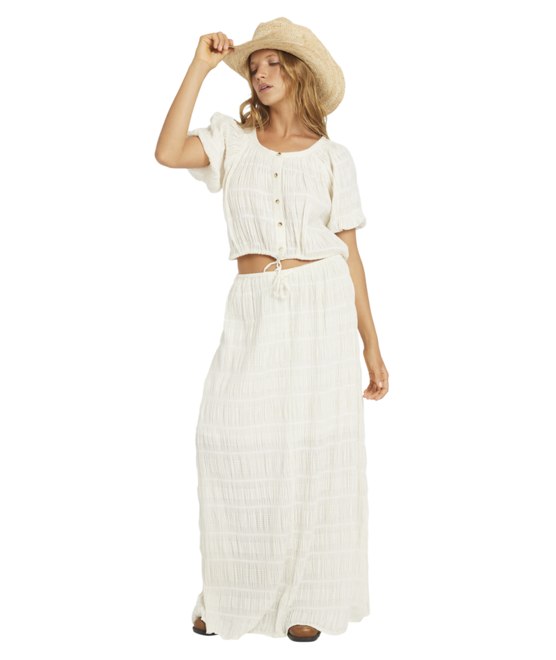 Roxy Marina Skirt in EGRET