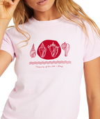 Roxy Costa Mini Tee in PETAL PINK