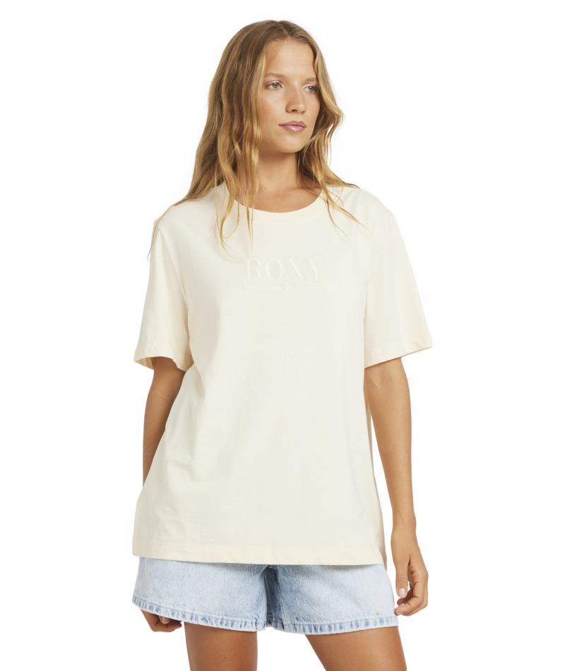 Roxy Sweet Life Tee in PARCHMENT