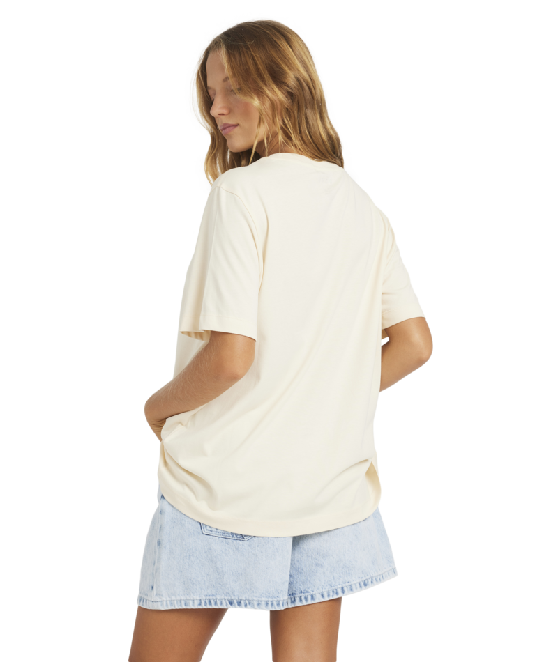 Roxy Sweet Life Tee in PARCHMENT
