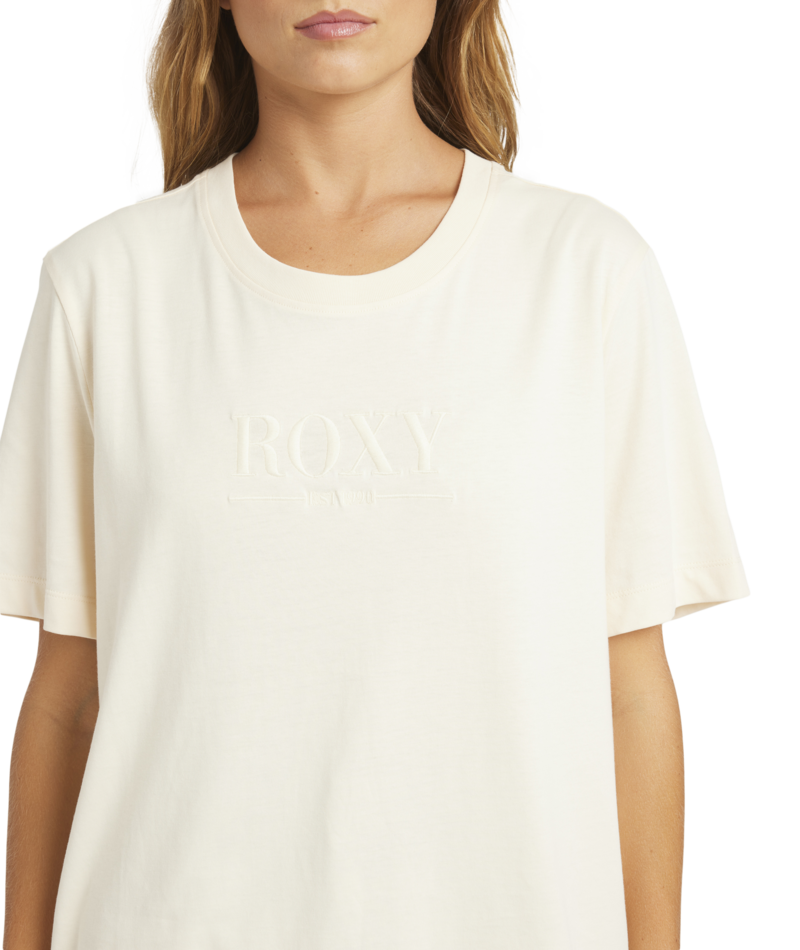 Roxy Sweet Life Tee in PARCHMENT