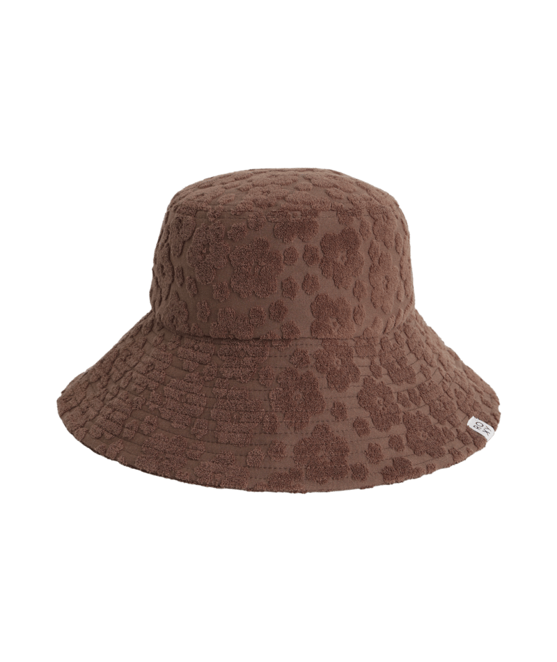 Roxy Blossom Bucket Hat in ALMOND