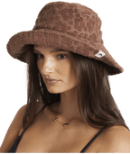 Roxy Blossom Bucket Hat in ALMOND