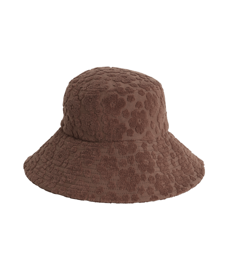 Roxy Blossom Bucket Hat in ALMOND