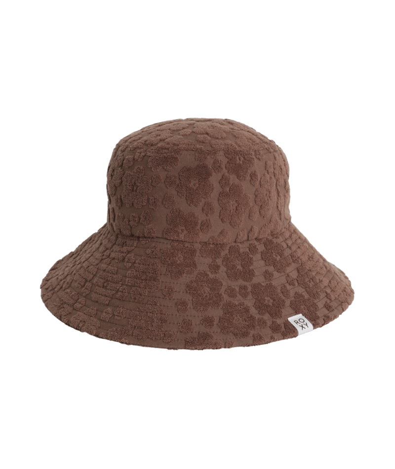 Roxy Blossom Bucket Hat in ALMOND