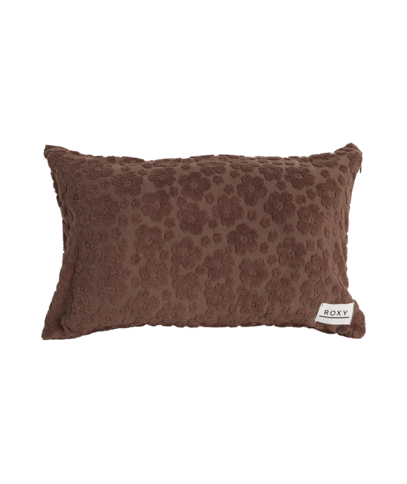 Roxy Blossom Beach Pillow in ALMOND