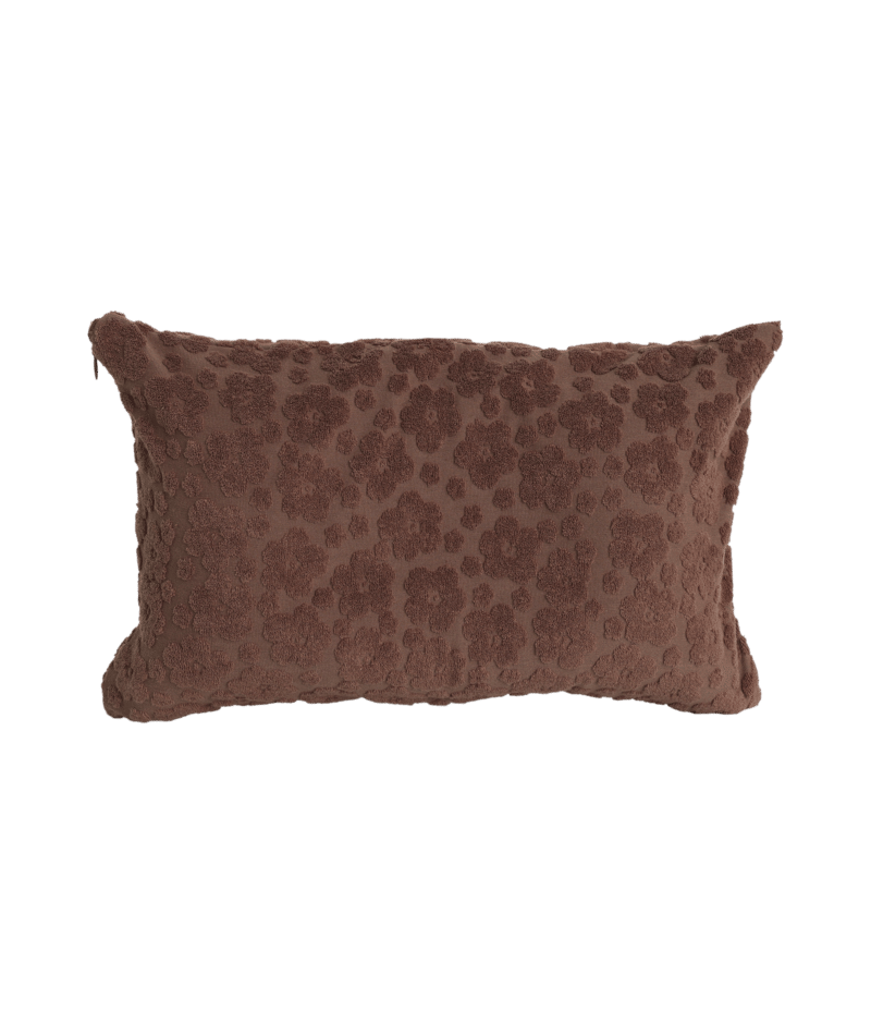 Roxy Blossom Beach Pillow in ALMOND
