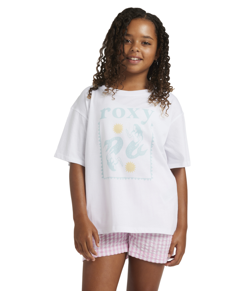Roxy All Out Tee in WHITE